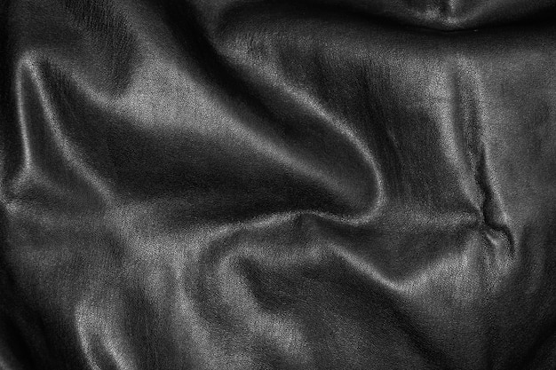 Premium Photo | Black luxury leather texture or background