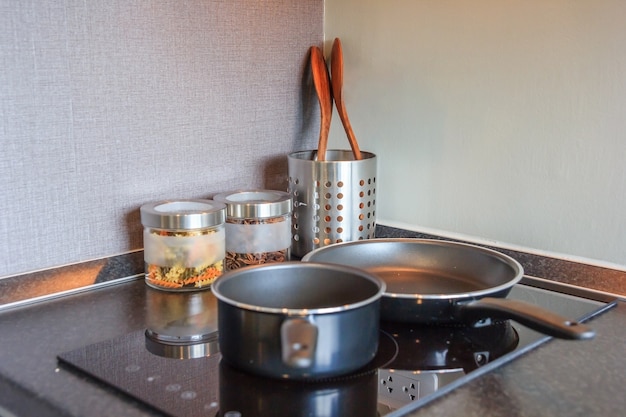 induction stove top pots and pans