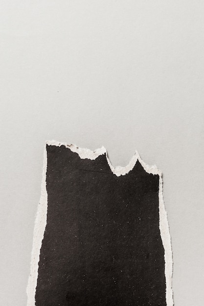 Premium Photo | Black ripped paper