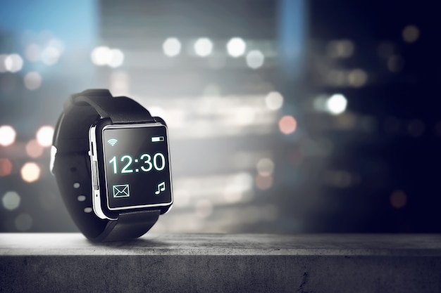 womens black smart watch