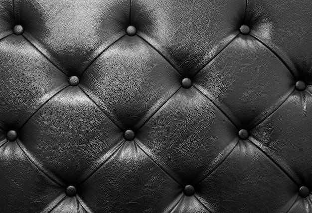 Premium Photo | Black sofa leather background