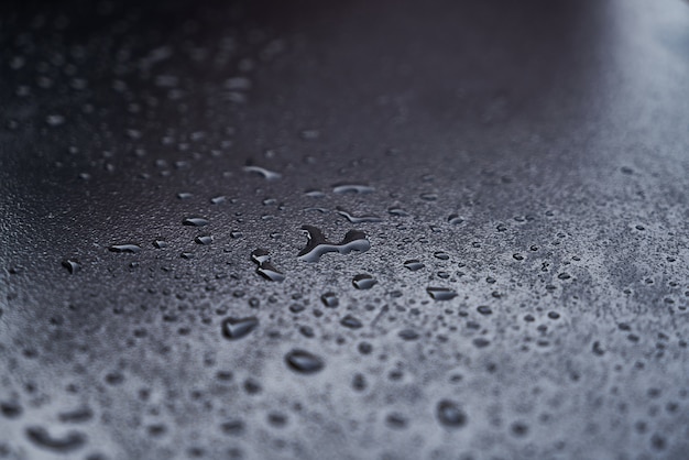 Premium Photo | Black wet background