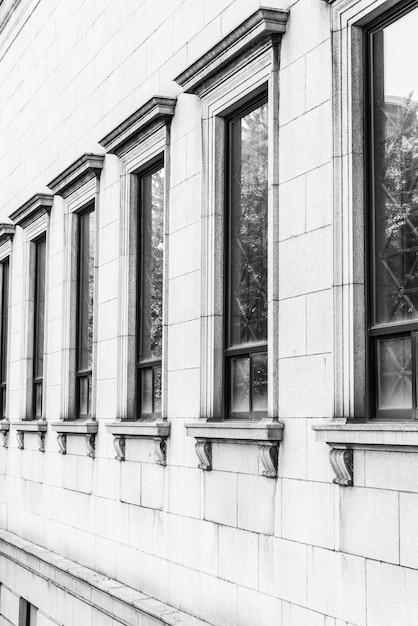 Free Photo | Black and white color window pattern