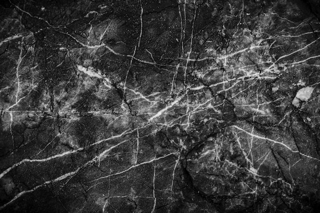 Premium Photo | Black and white marble background and texture pattern