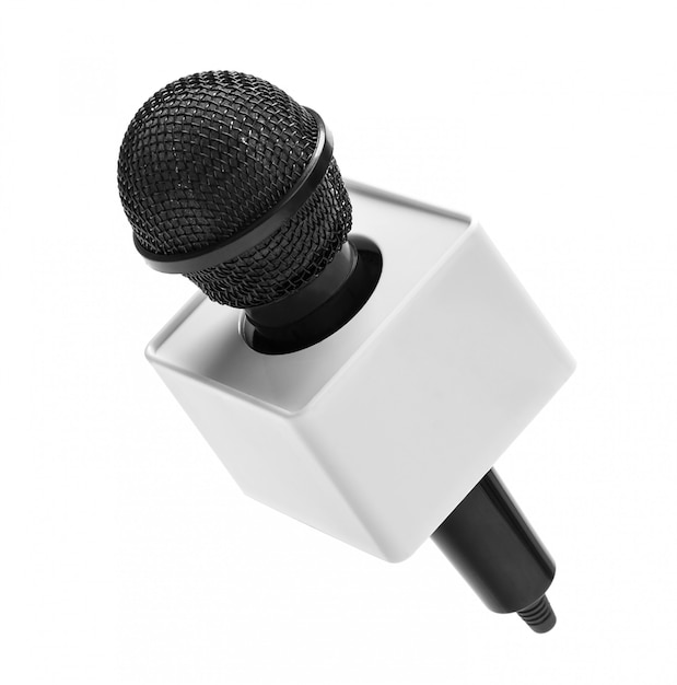 Premium Photo Black Wireless Microphone
