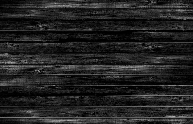 Premium Photo | Black wood floor texture.