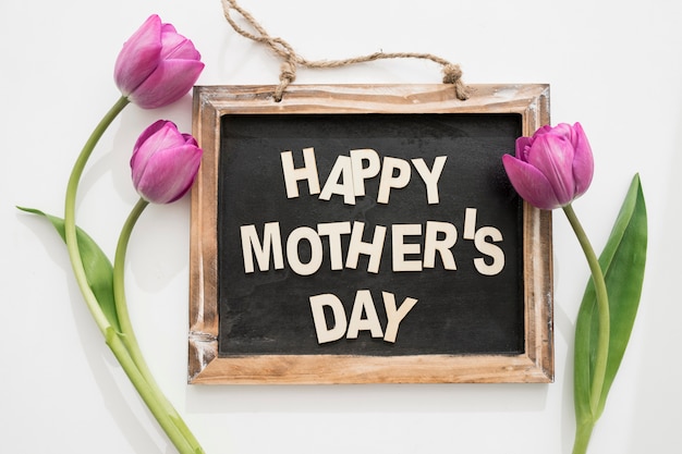 Free Photo | Blackboard for mother's day