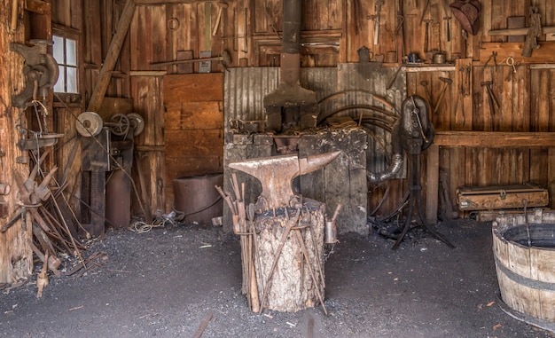 Premium Photo | Blacksmith place