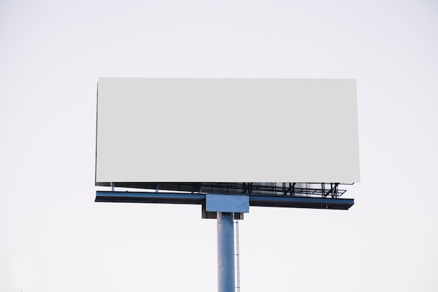 Blank billboard for new advertisement isolated on white background Free Photo Blank billboard for new advertisement isolated on white background Free Photo