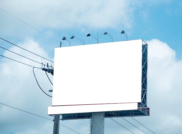 Premium Photo Blank Billboard