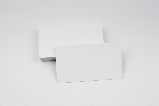 Blank business card template | Free Photo