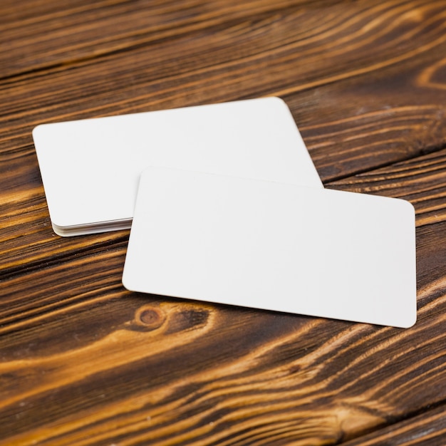 Free Photo | Blank business card template
