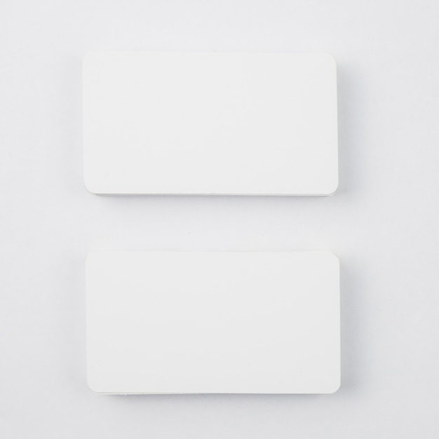 Blank Business Card / 100 x White Blank Business Cards 250gsm - 55 x