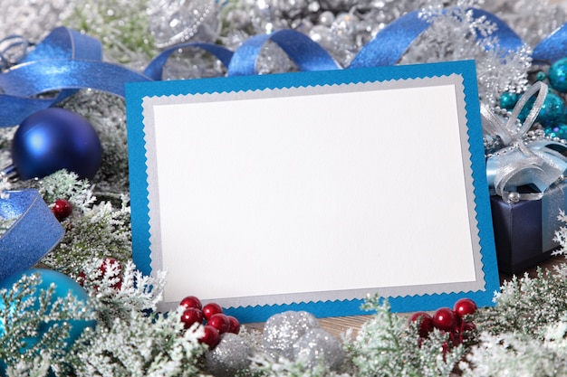 free-photo-blank-christmas-card-with-decoration