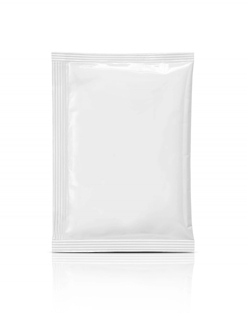 Download Premium Photo | Blank packaging foil sachet isolated