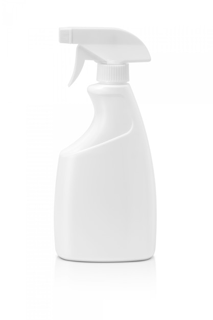 Premium Photo | Blank packaging spray bottle isolated on white background