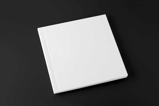 Premium Photo Blank square cover book template