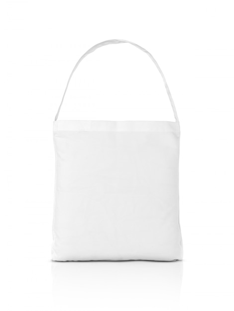 blank white tote bags