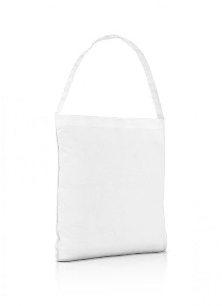 blank white tote bags