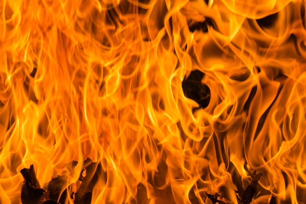 Premium Photo | Blazing fire flame background and textured