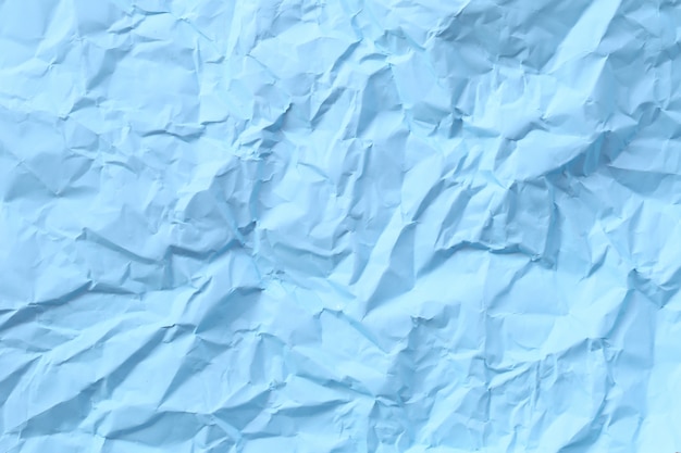 Premium Photo | Blue arctic color of crumpled or wrinkled paper background.