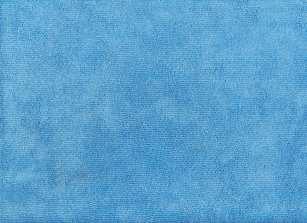 Premium Photo | Blue cloth texture of microfiber fabric.