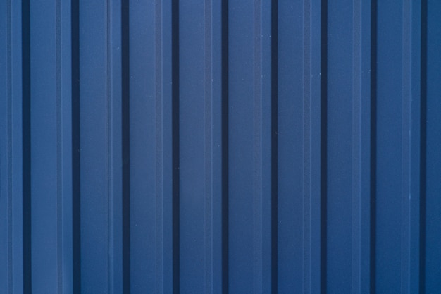 Free Photo Blue Galvanized Tin Fence Lined Background Metal Texture