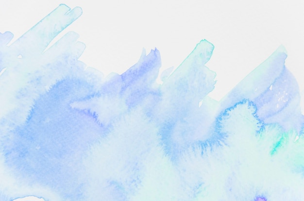 Free Photo | Blue and green real watercolor texture backdrop