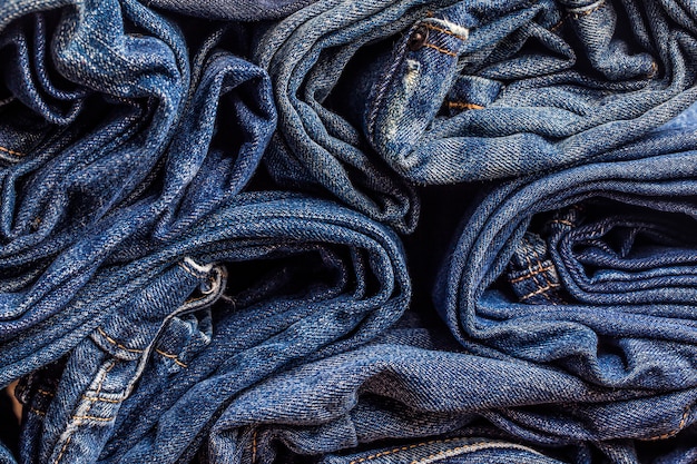 Blue jeans texture for any background Photo | Free Download
