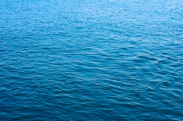 Premium Photo | Blue sea water background texture