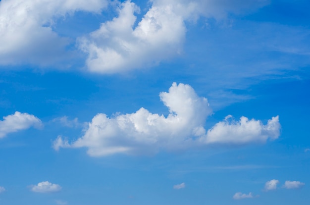 Blue Sky, Patterned Background, Blurred 