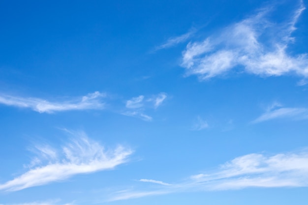 Blue sky with cloud background and abstract texture | Premium Photo