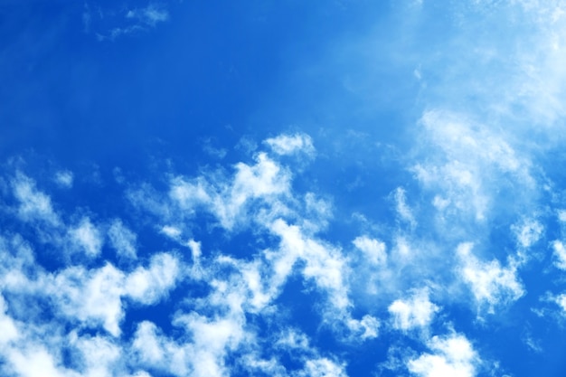 Premium Photo | Blue sky with cloud