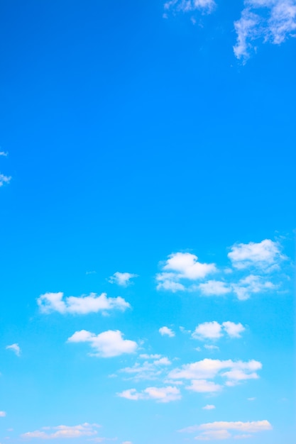 Premium Photo | Blue sky with clouds - vertical background, copyspace ...