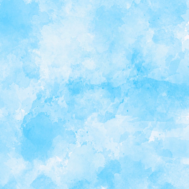 Blue Watercolor Texture Background Free Photo