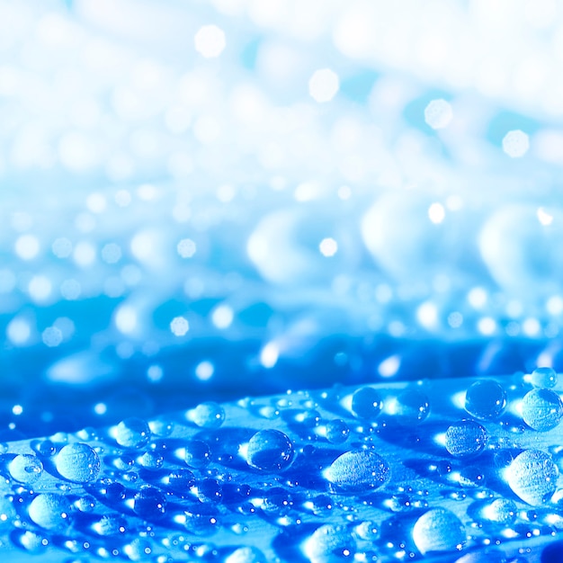 Free Photo | Blue with waterdrops background