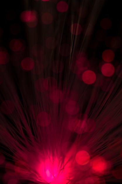 Free Photo Blurred abstract  with red  lights 
