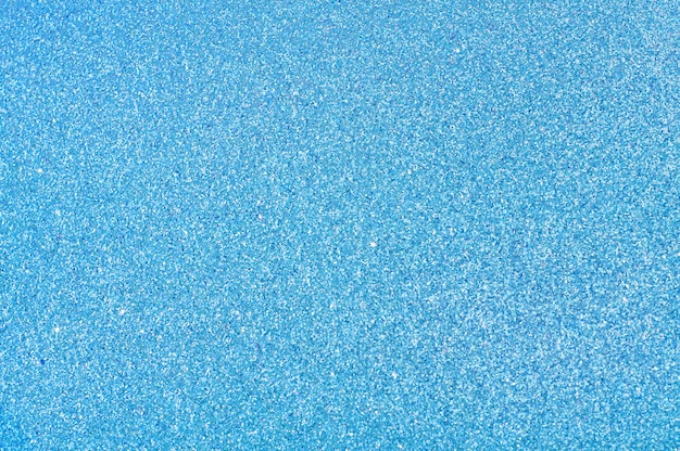 ぼやけた水色の背景 青いキラキラテクスチャ プレミアム写真