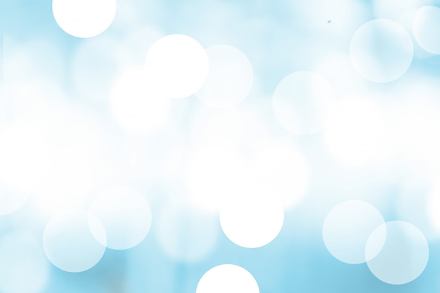 Premium Photo | Blurred light blue gradient bokeh abstract background