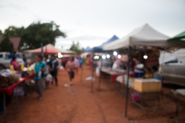 Premium Photo Blurred Of Outdoor Market Design For Made Background