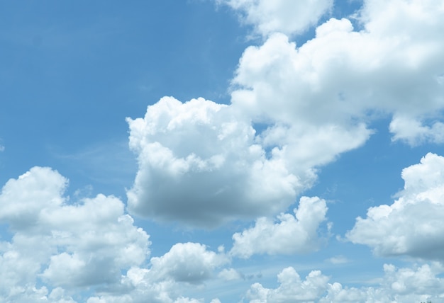 Premium Photo | Blurry close views blue sky with cloud in the afternoon ...