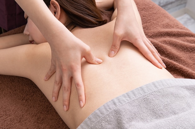back body massage