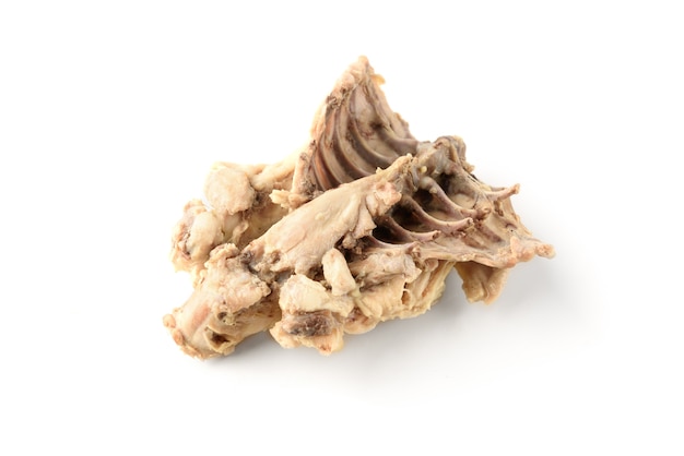 premium-photo-boiled-chicken-bones-isolated