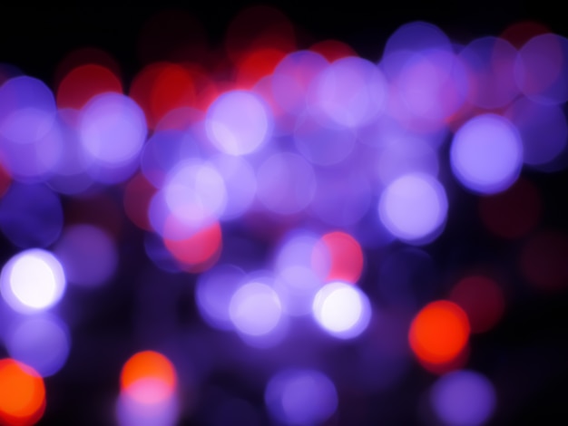 Premium Photo | Bokeh abstract background with red and purple light color