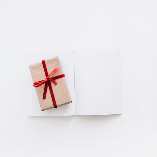 Download Book mockup with gift box Photo | Free Download