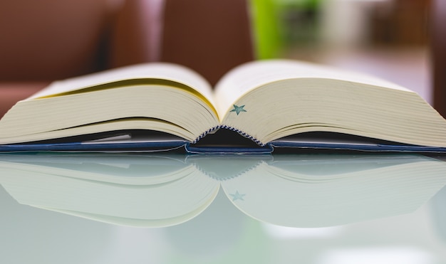 Premium Photo | Book on the table