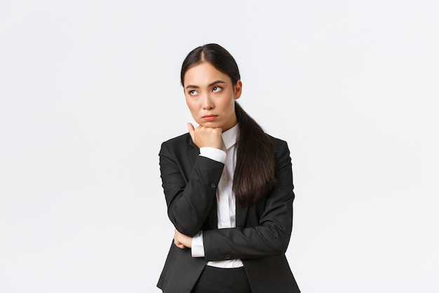 Premium Photo | Bored and annoyed female entrepreneur looking unamused ...