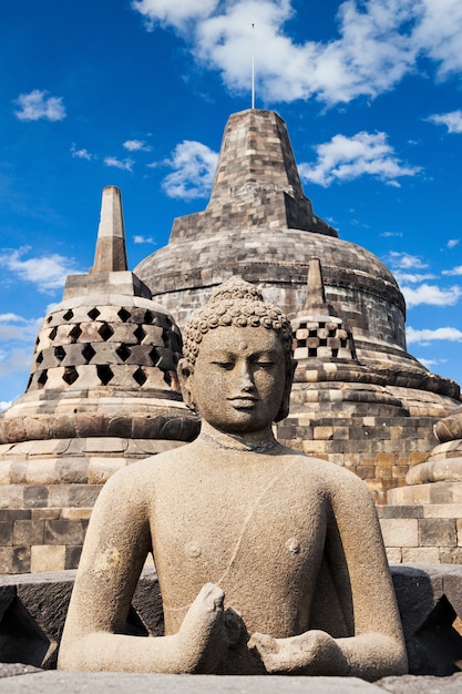 Premium Photo Borobudur  temple