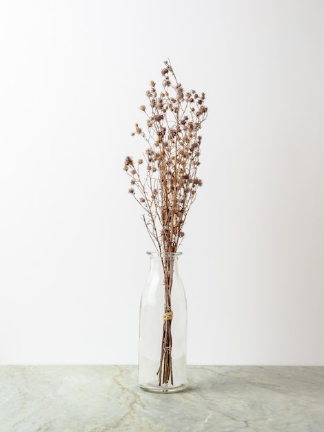 Premium Photo | Bouquet of dried gypsophila flowers for decoration