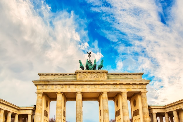 Premium Photo Brandenburg Gate Brandenburger Tor Details In Berlin Germany
